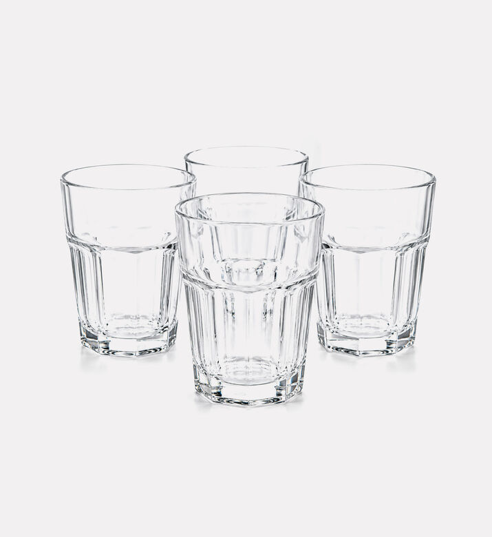 Home Deco and More Double Injection Clear Arc Tumbler, Clear, Packshot View