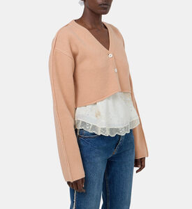 Long-sleeve Cropped Cardigan Long-sleeve Cropped Cardigan