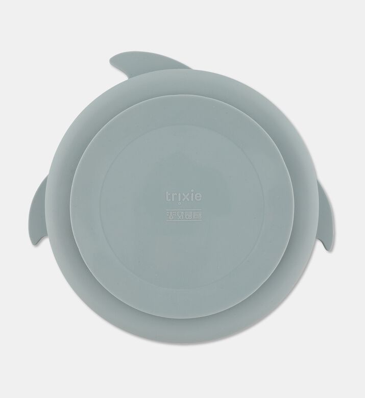 Trixie Siliconedividedplate Mr. Shark, Packshot View