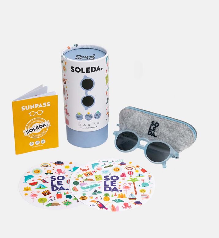 Sky Blue Uv-protection Sunglasses