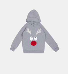 Dasher Hooded Knitted Sweatshirt