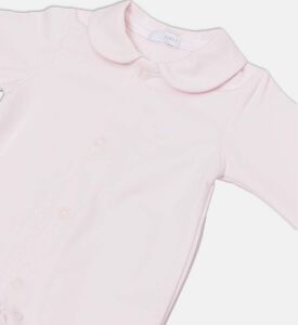 My First Collection Angel Wings Romper, Pink, 1m, Packshot View