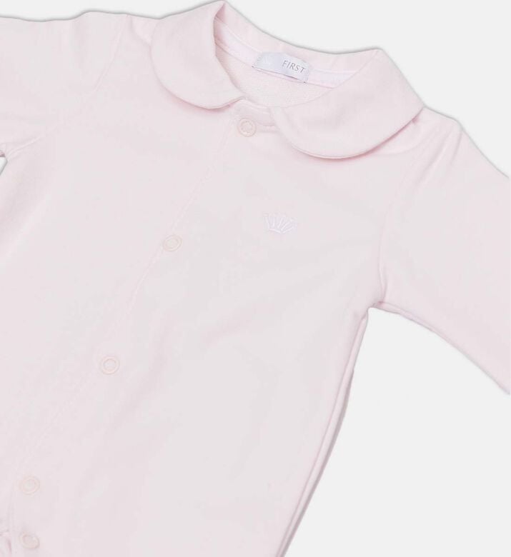 My First Collection Angel Wings Romper, Pink, 1m, Packshot View