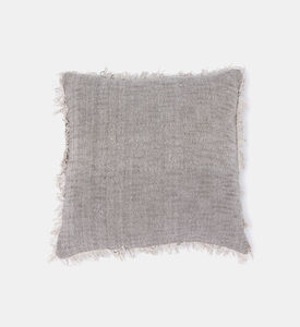 Home Deco and More Geecha Silk-cotton Blend Filled And Vaccumed Cushion, Packshot View