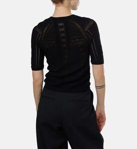 كارديغان محبوك بصف أزرار