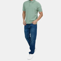 Straight Leg Denim Pants