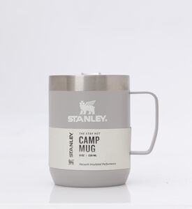 Stanley Stay Hot Double-wall Vacuum Camp Mug, Grey, 230-ml, Packshot View