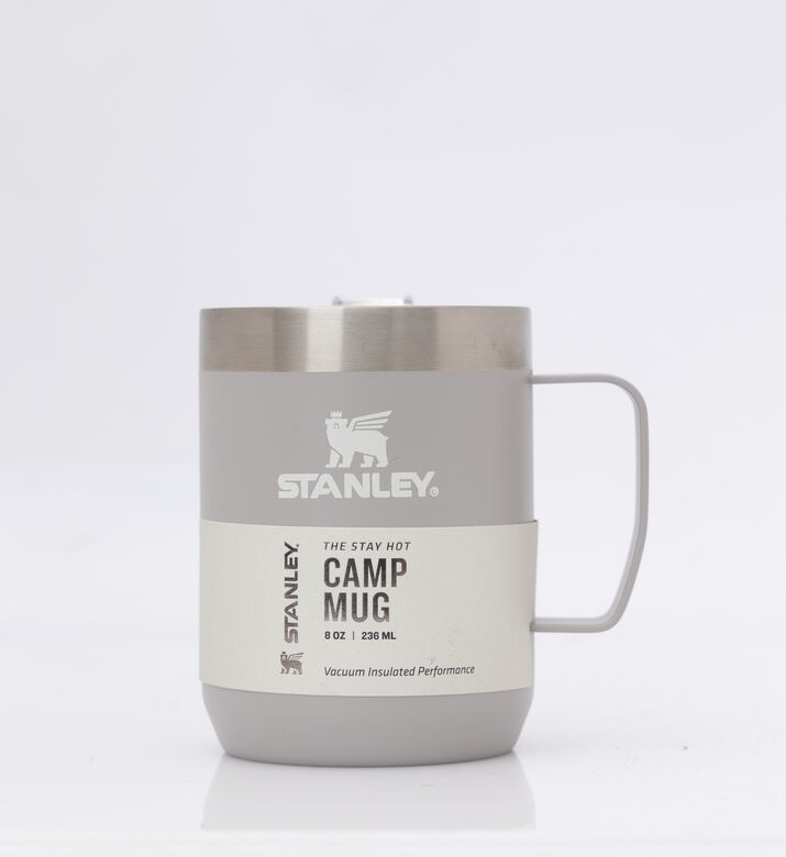 Stanley Stay Hot Double-wall Vacuum Camp Mug, Grey, 230-ml, Packshot View