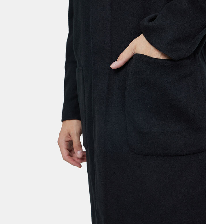 Transitional Oversized Woven Coat