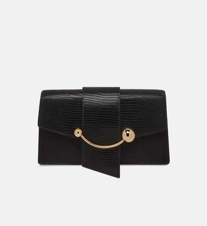 Crescent Leather Shoulder Bag