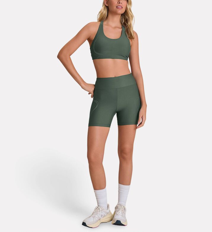 LIVE! Hydrafit Adaptiv Act Shorts, Olive, L, Model View