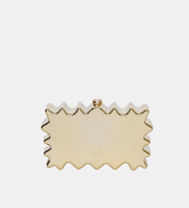 Paloma Metallic Acrylic Clutch