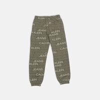 All-over Logo-print Regular-fit Pants
