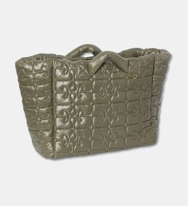 Ganni Bag Tote, Olive, Packshot View