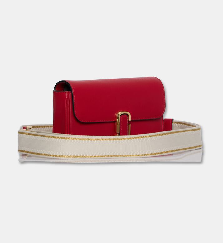 Marc Jacobs The J Marc Mini Shoulder Bag, Red, Packshot View