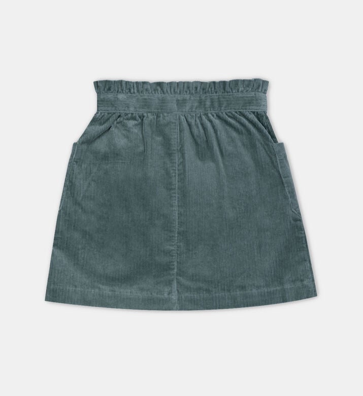 Girl Corduroy Mini Skirt Girl Corduroy Mini Skirt