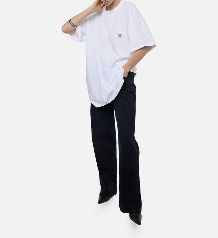 Federica Tosi Wide-leg Denim Pants, Model View