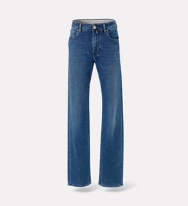 Jacob Cohen Washed Regular-fit Jeans, Blue, 36, Packshot View