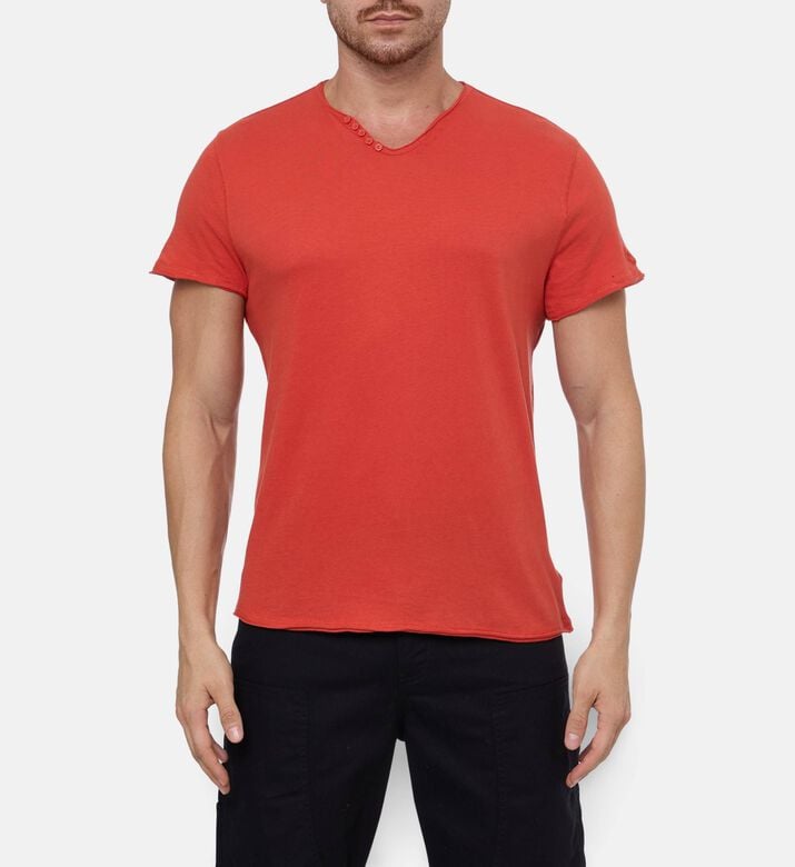 Zadig et Voltaire Ts Monastir, Red, M, Model View