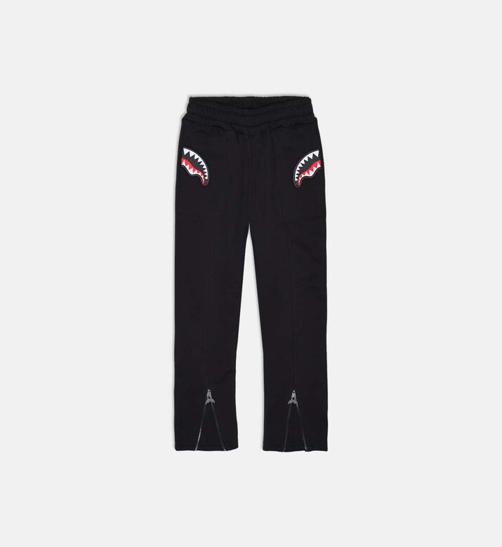 Sprayground Printed Elasticated Waist Sweatpants, Black, 10y, Packshot View