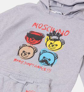 Teddy Bear Graphic Long-sleeve Set