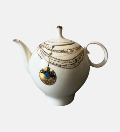 Golden Locket Small Apple Teapot