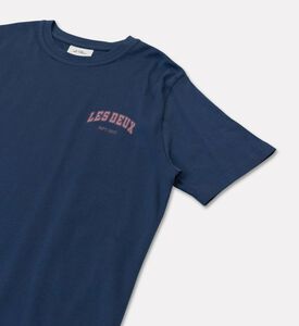 Les Deux Hoop Graphic Printed T-shirt, Dark-blue, 11-12y, Packshot View