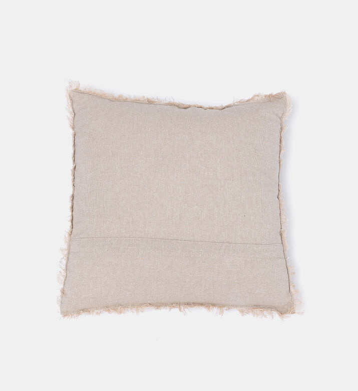 Ganesha Linen-cotton Blend Filled And Vaccumed Cushion