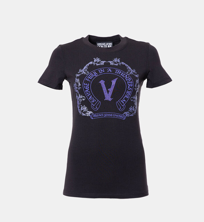 تيشيرت بطبعة غرافيك كبيرة الحجم