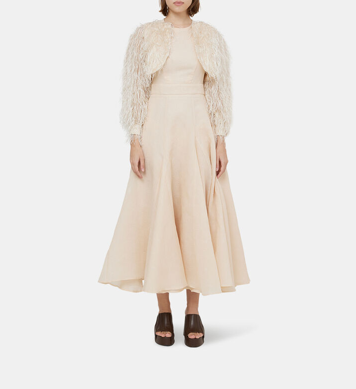 Swirling Shape Flared Dress Swirling Shape Flared Dress