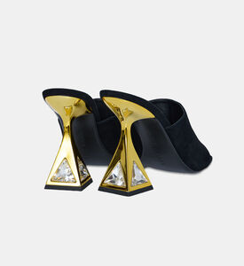 Aria Suede High-heel Mules