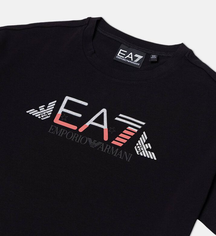 EA7 Cotton Short-sleeve T-shirt, Packshot View EA7 Cotton Short-sleeve T-shirt, Packshot View