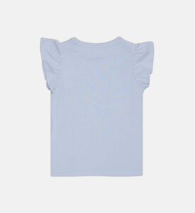 Cherry-print Crewneck T-shirt Cherry-print Crewneck T-shirt