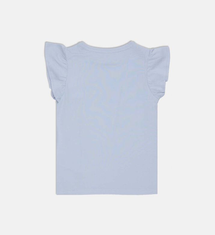 Cherry-print Crewneck T-shirt Cherry-print Crewneck T-shirt