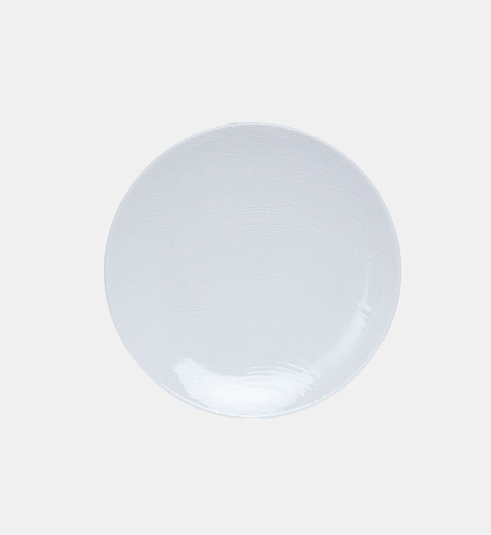 Guy Degrenne Dessert Wave-engraved Plate - 24 Cm, Packshot View