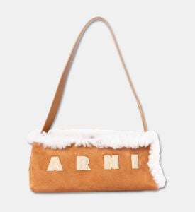 Marni Faux-shearling Shoulder Bag, Packshot View