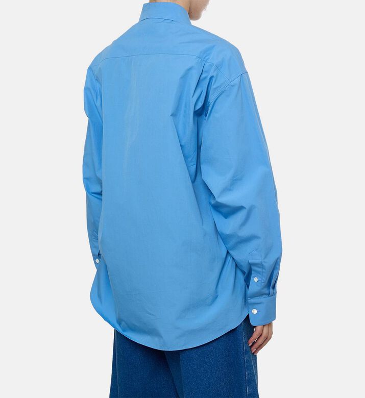 Side Patch Pocket Long-sleeve Shirt