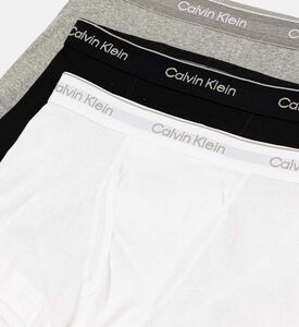 Logo-waist 3-packs Boxers