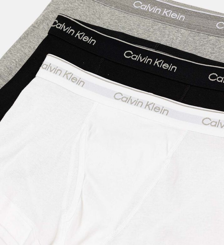 Logo-waist 3-packs Boxers