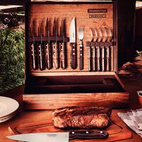 Stainless Steel Bbq 15-piece Set - 43.3 X 36.3 X 7.2 Cm