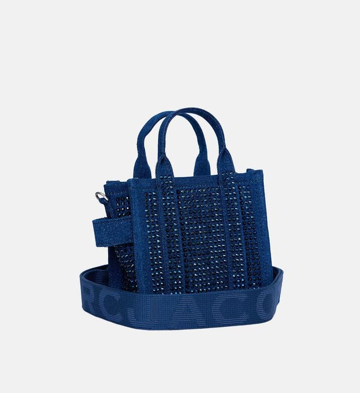 The Crystal Denim Small Tote Bag The Crystal Denim Small Tote Bag