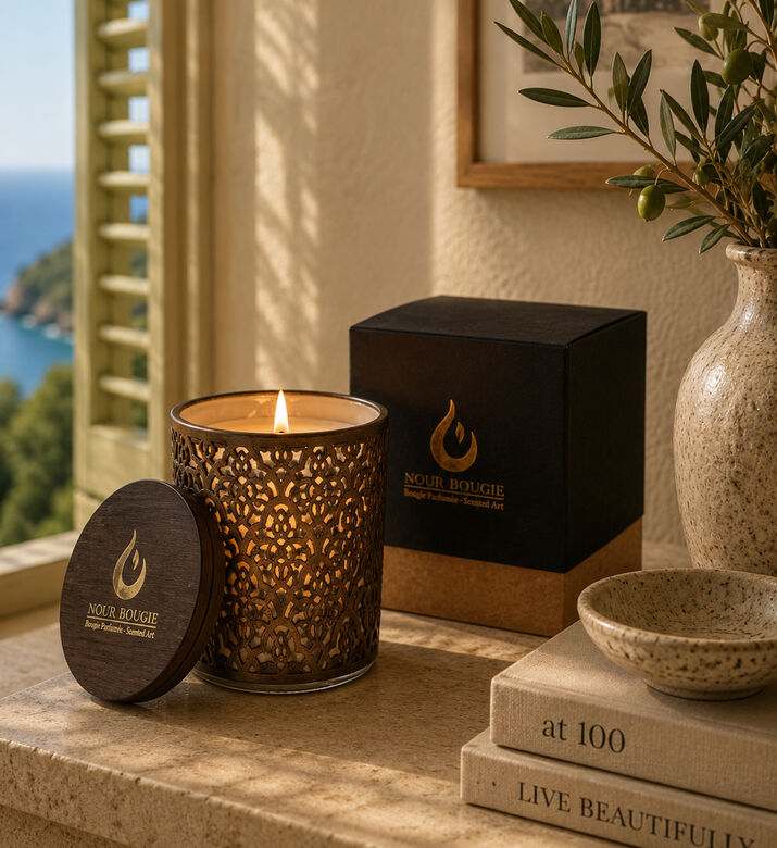 Nour Bougie Stockholm Candle, Packshot View
