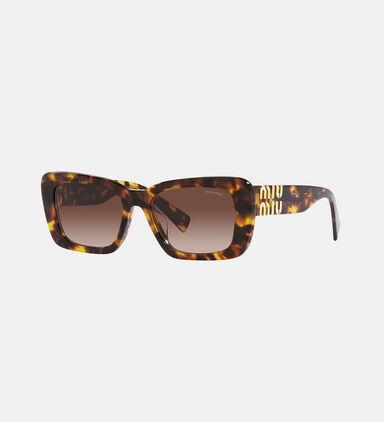 Rectangular-shape Gradient Lenses Sunglasses 53