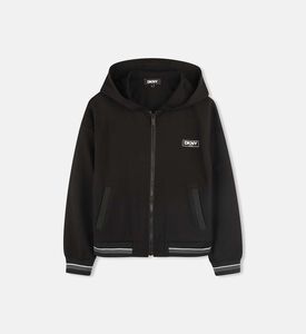 Long-sleeve Hooded Cardigan