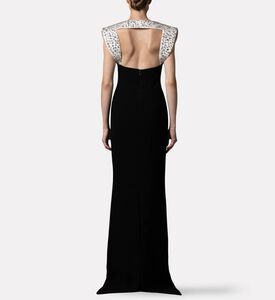Jean Louis Sabaji Dress Crepe, Model View