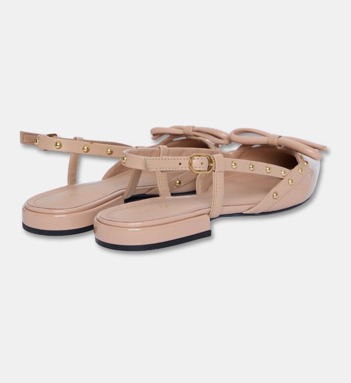 Arezzo Sndl Eco Verniz Op, Beige, Eu-39, Packshot View