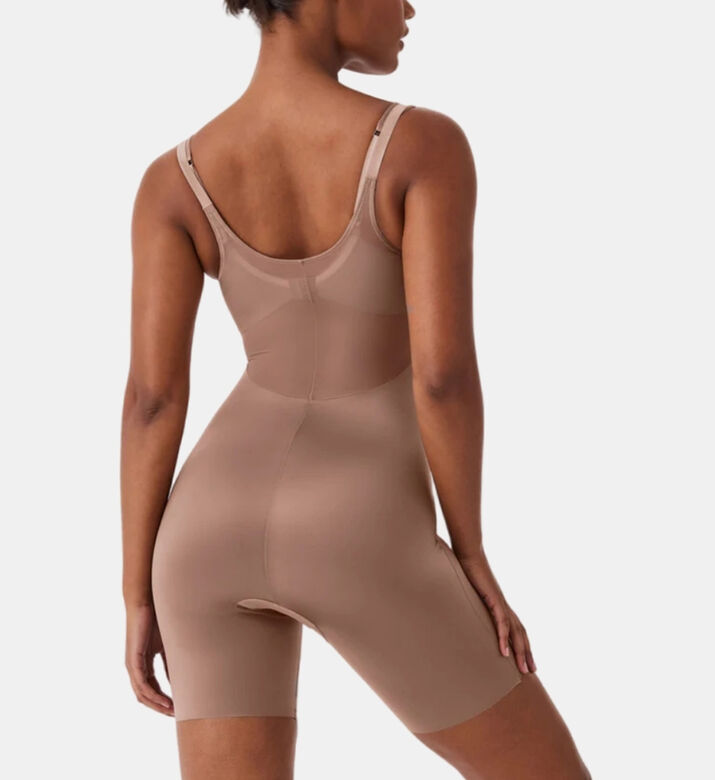 Open-bust Mid-thigh Bodysuit