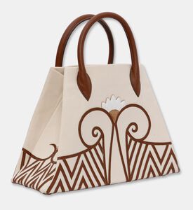 Arad Ghaderian Sousa Cream Patchwork Tote, Packshot View