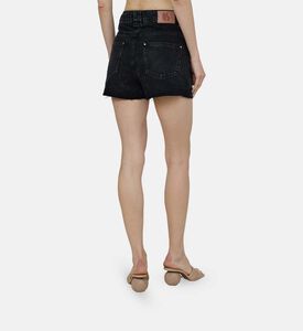 David Front Pockets Denim Shorts