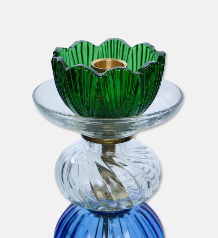 Noorena Cndl Hldr Mina, Transparent, 30-cm, Packshot View